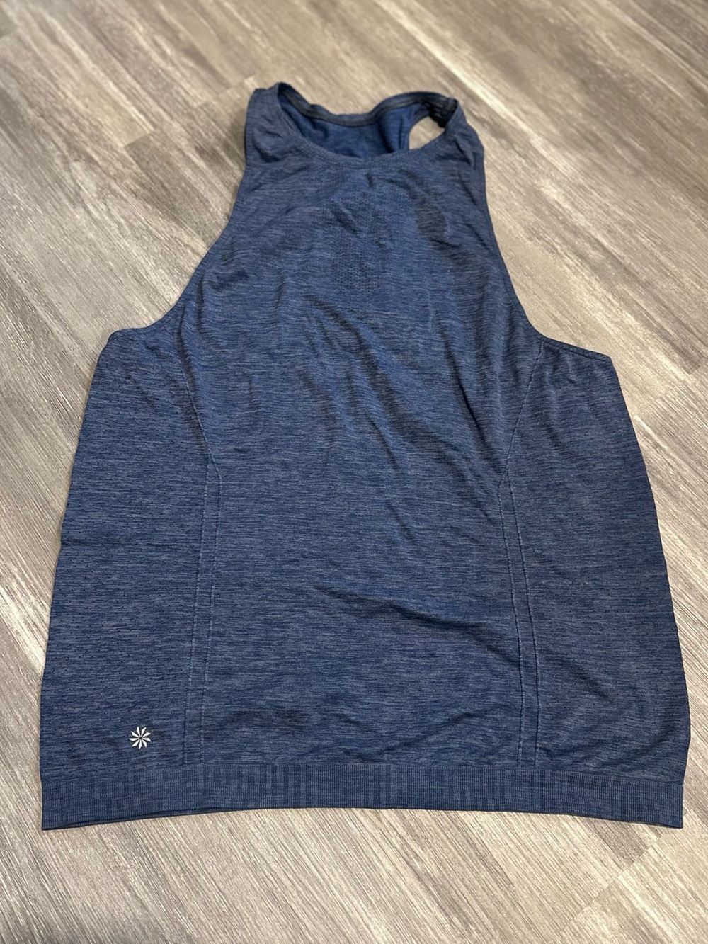 Athleta Racerback Blue Tank Top Small